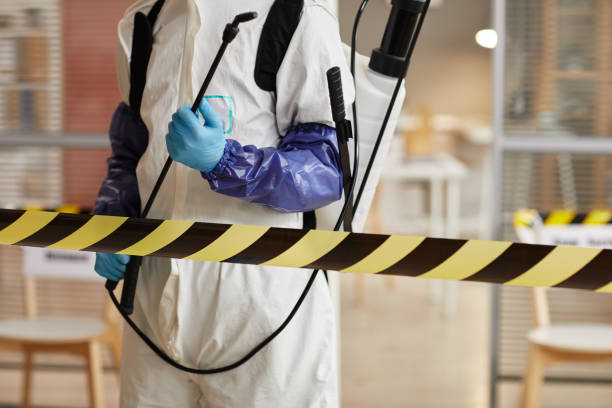 Professional Biohazard technician working in Issue, MD